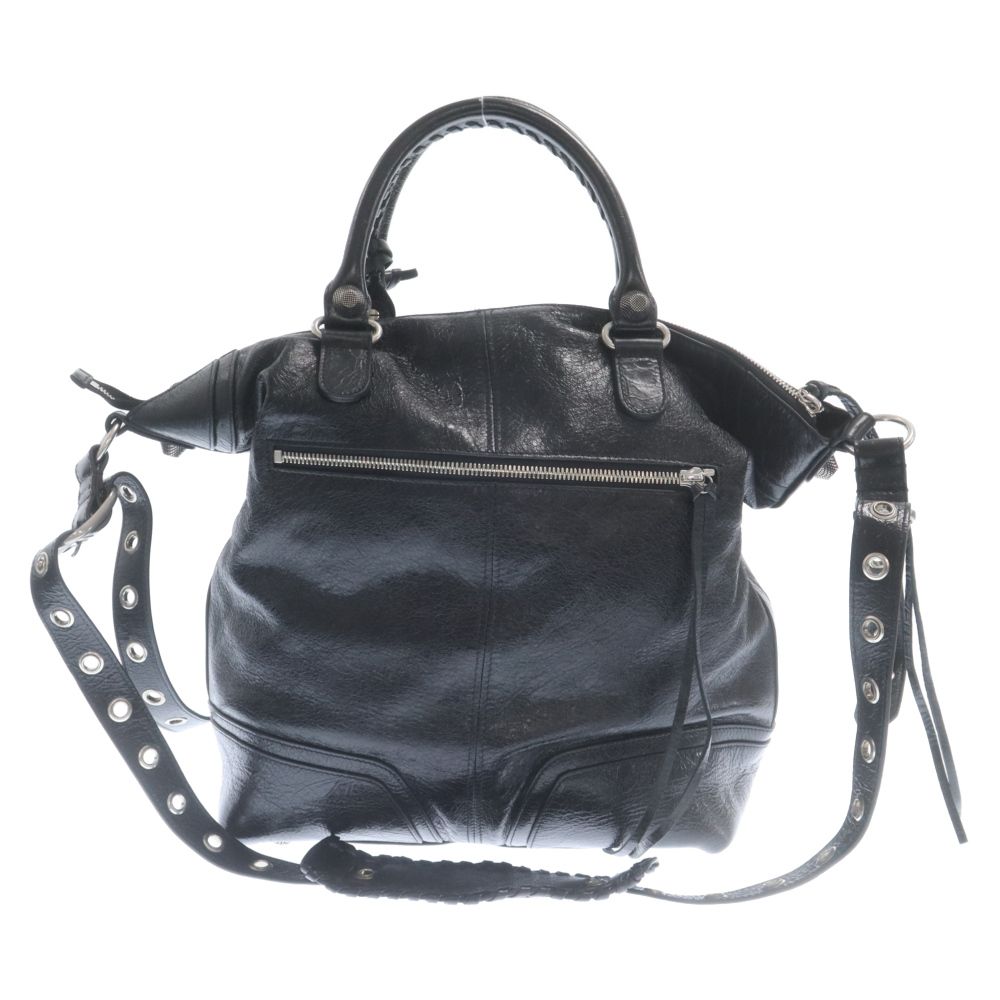 Le Cagole ブラック　グラフィティプリント アリーナラムスキン BALENCIAGA (バレンシアガ) LE CAGOLE アリーナラムスキン 2WAY