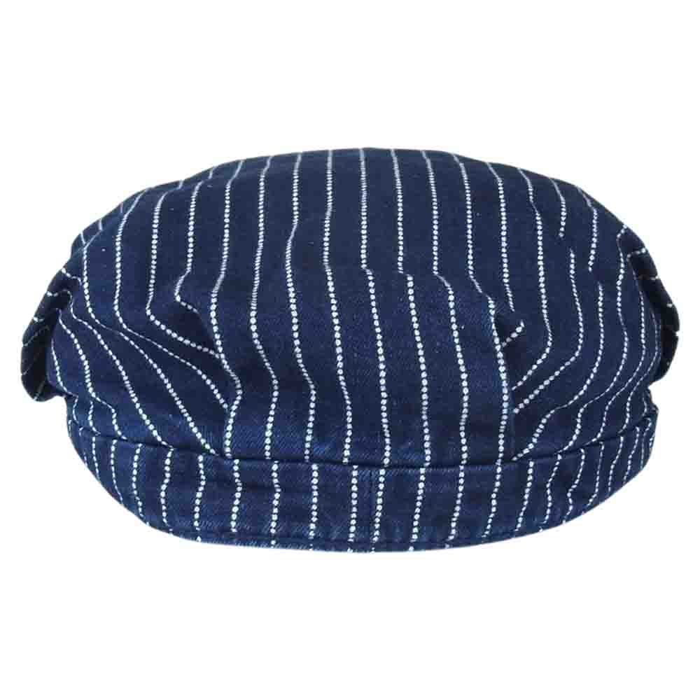 The REAL McCOY'S ザリアルマッコイズ 帽子 8HU INDIGO WABASH