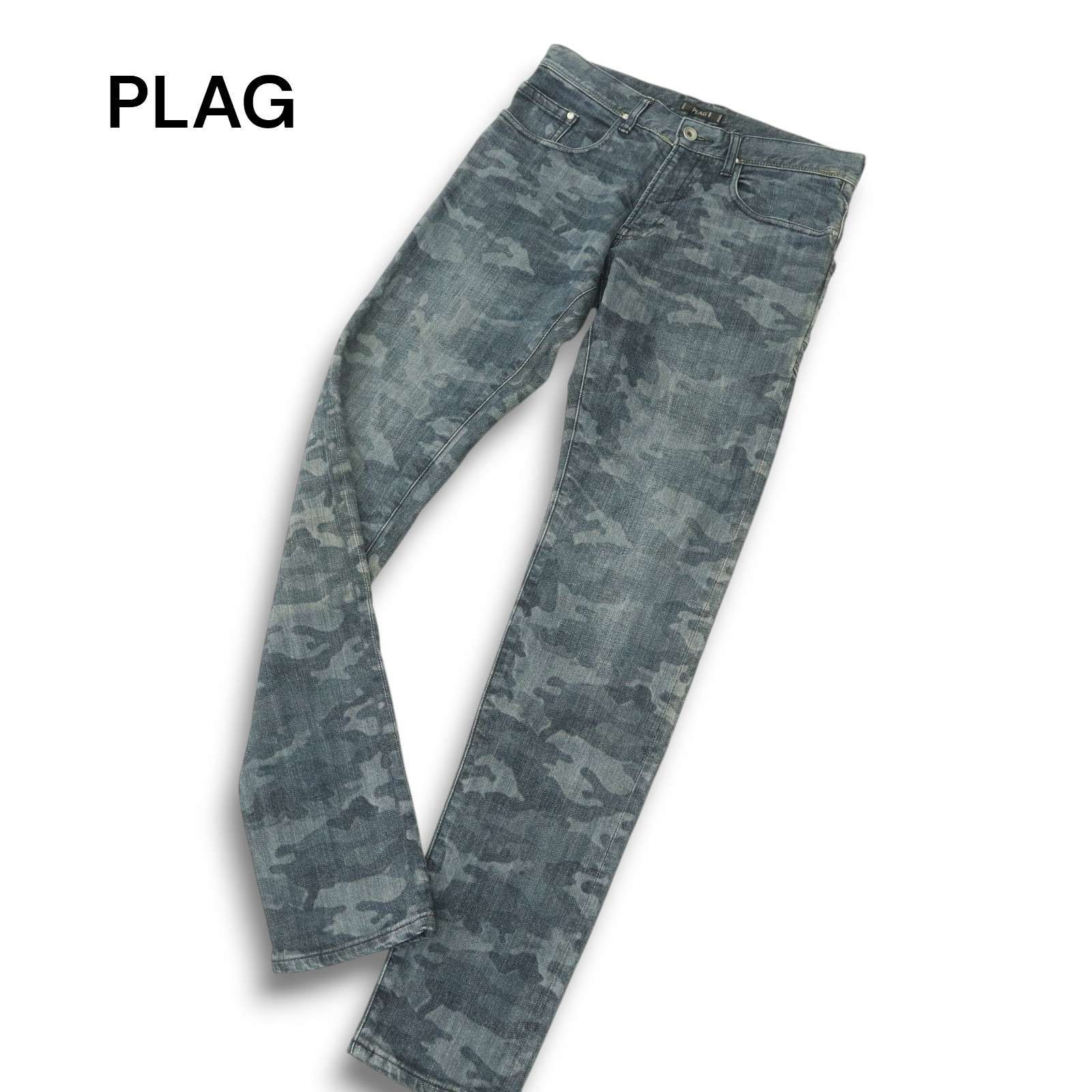 PLAG プラグ テットオム 通年 迷彩 カモフラ総柄☆ ストレッチ 