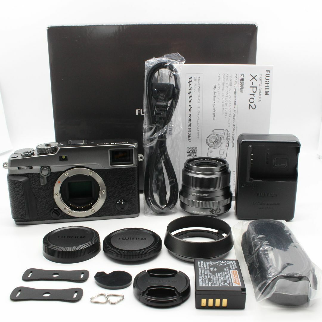 ★極上品★FUJIFILM X-Pro2 レンズキット グラファイトエディション