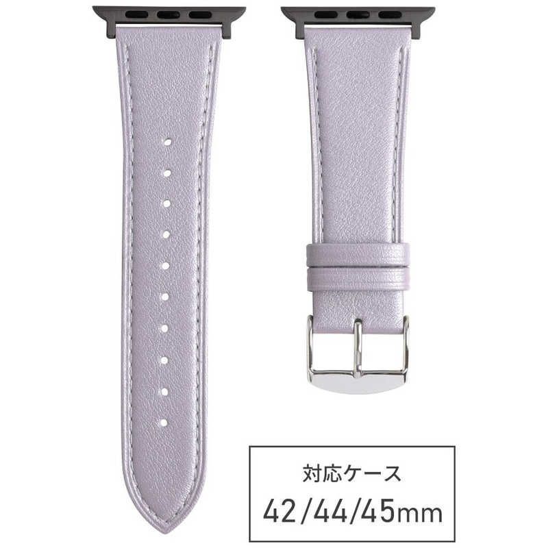 【 新品 未開封 】 バンビ Apple Watch対応バンド グレイスパール (49/45/44/42) ブラックアダプター仕様 グレー RWC537GW 未使用 送料無料