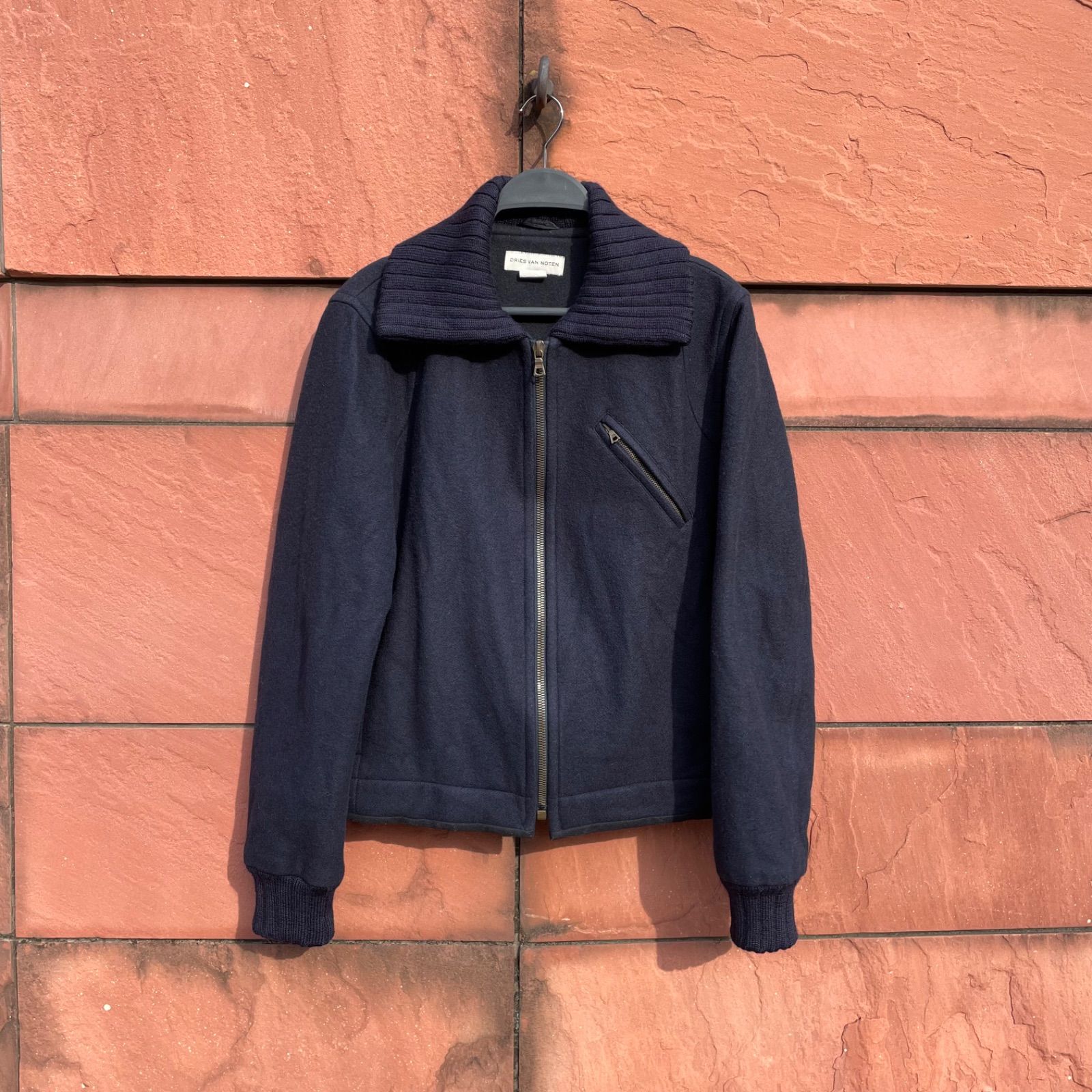 dries van noten kint docking wool blouson 97aw - メルカリ