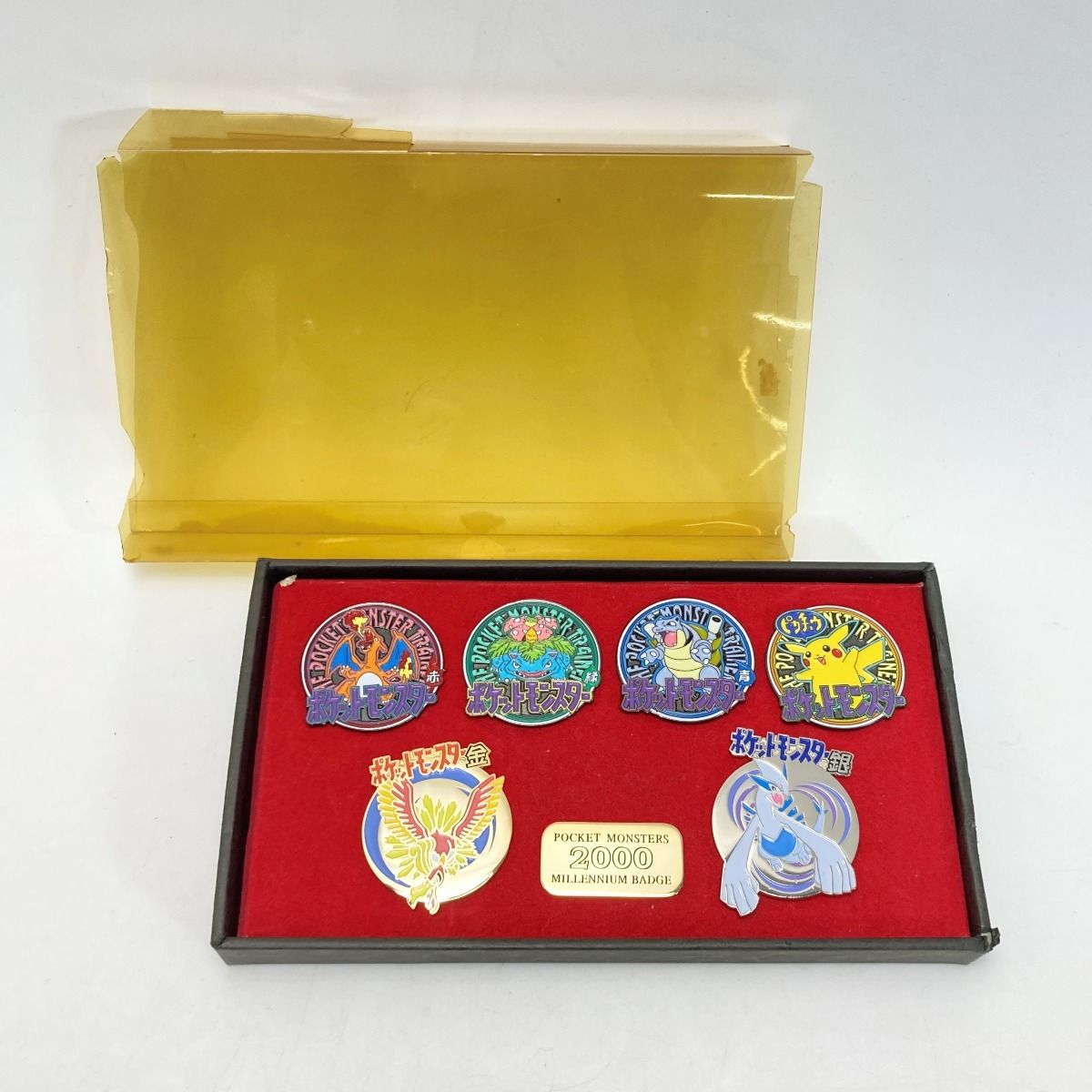 ポケットモンスターミレニアムバッジ2000年　 ピンバッジセット 6個 ポケットモンスター 2000 ミレニアムバッジ 6個セット - メルカリ