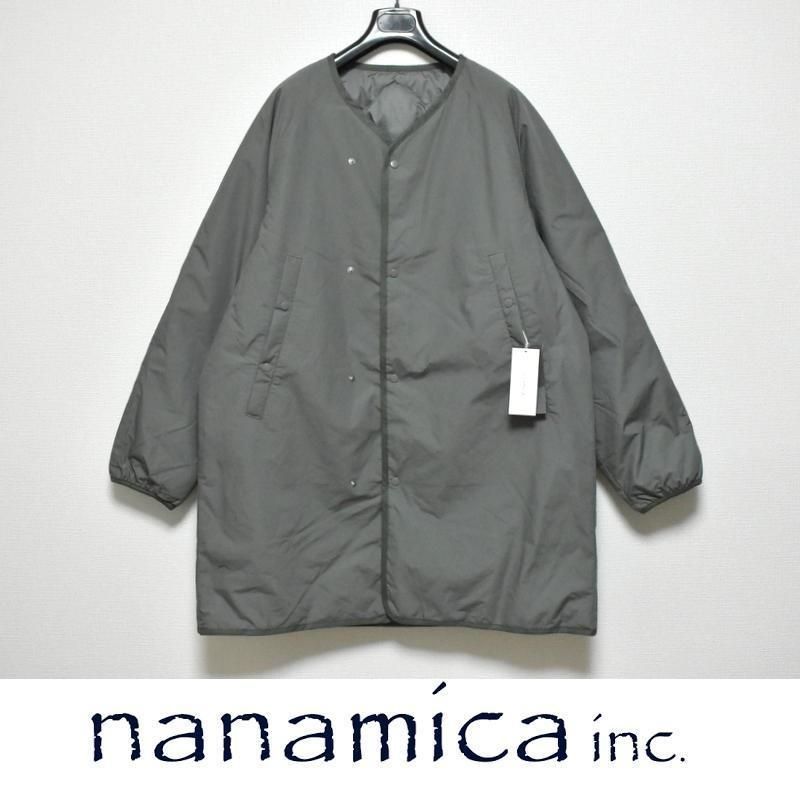 nanamica Reversible Down Coat S M L XL SUBF267 SAGE GREEN ナナミカ リバーシブル ダウンコート