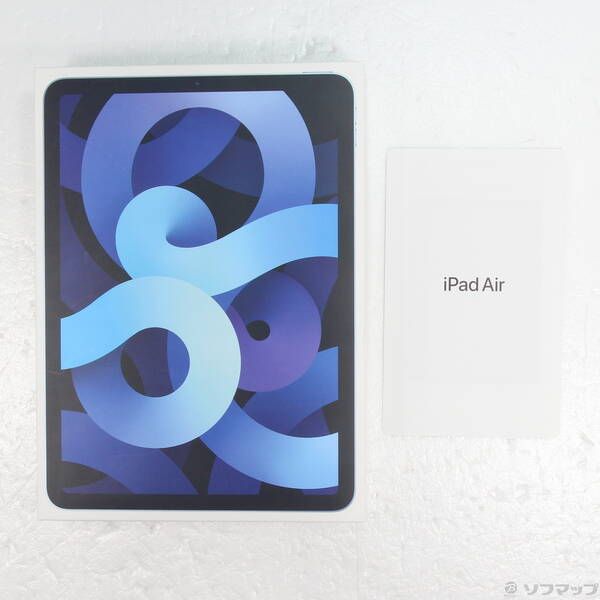 中古品〕 iPad Air 第4世代 64GB スカイブルー MYFQ2J／A Wi-Fi【352