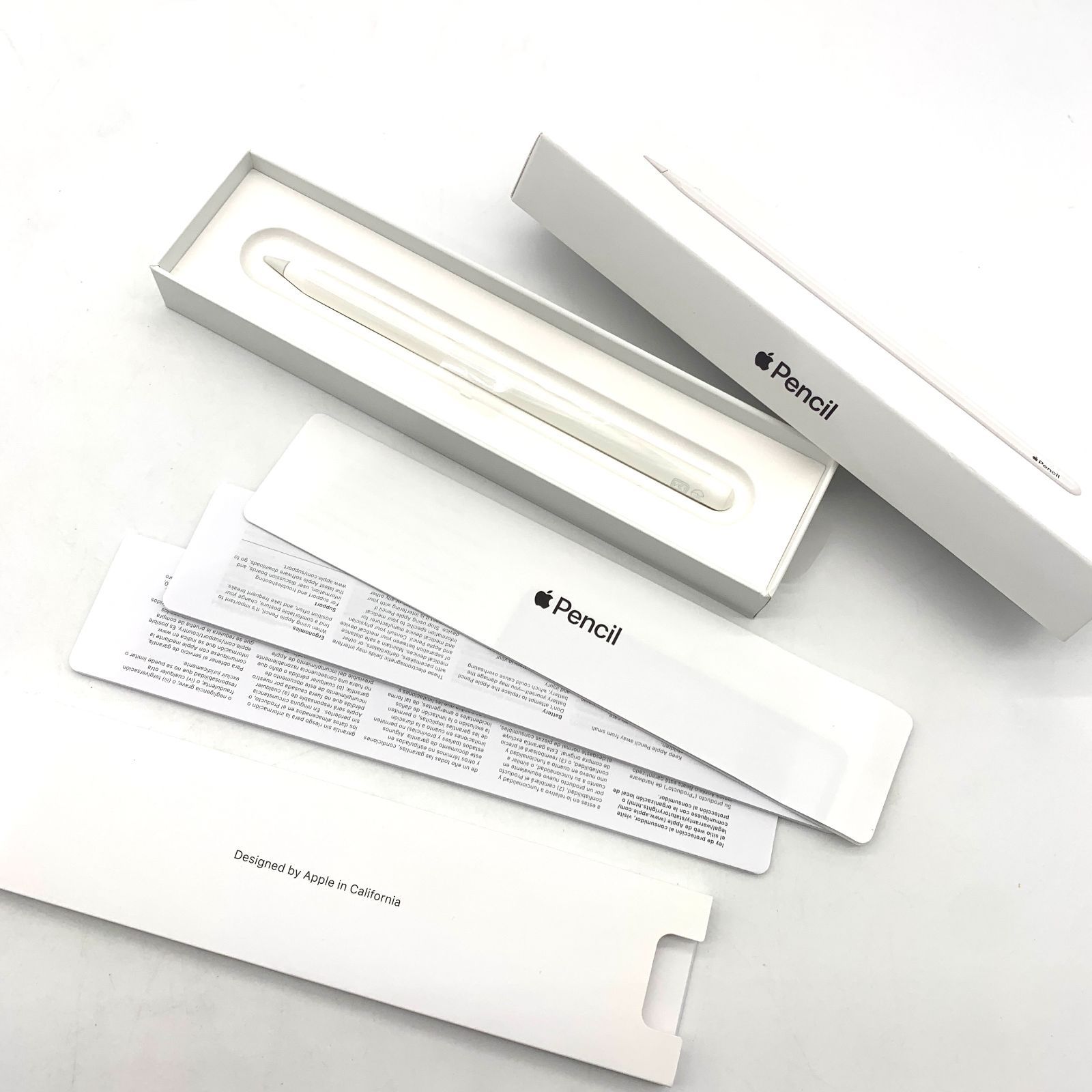 ▽【ABランク】Apple Pencil アップルペンシル 第2世代 MU8F2J/A 付属