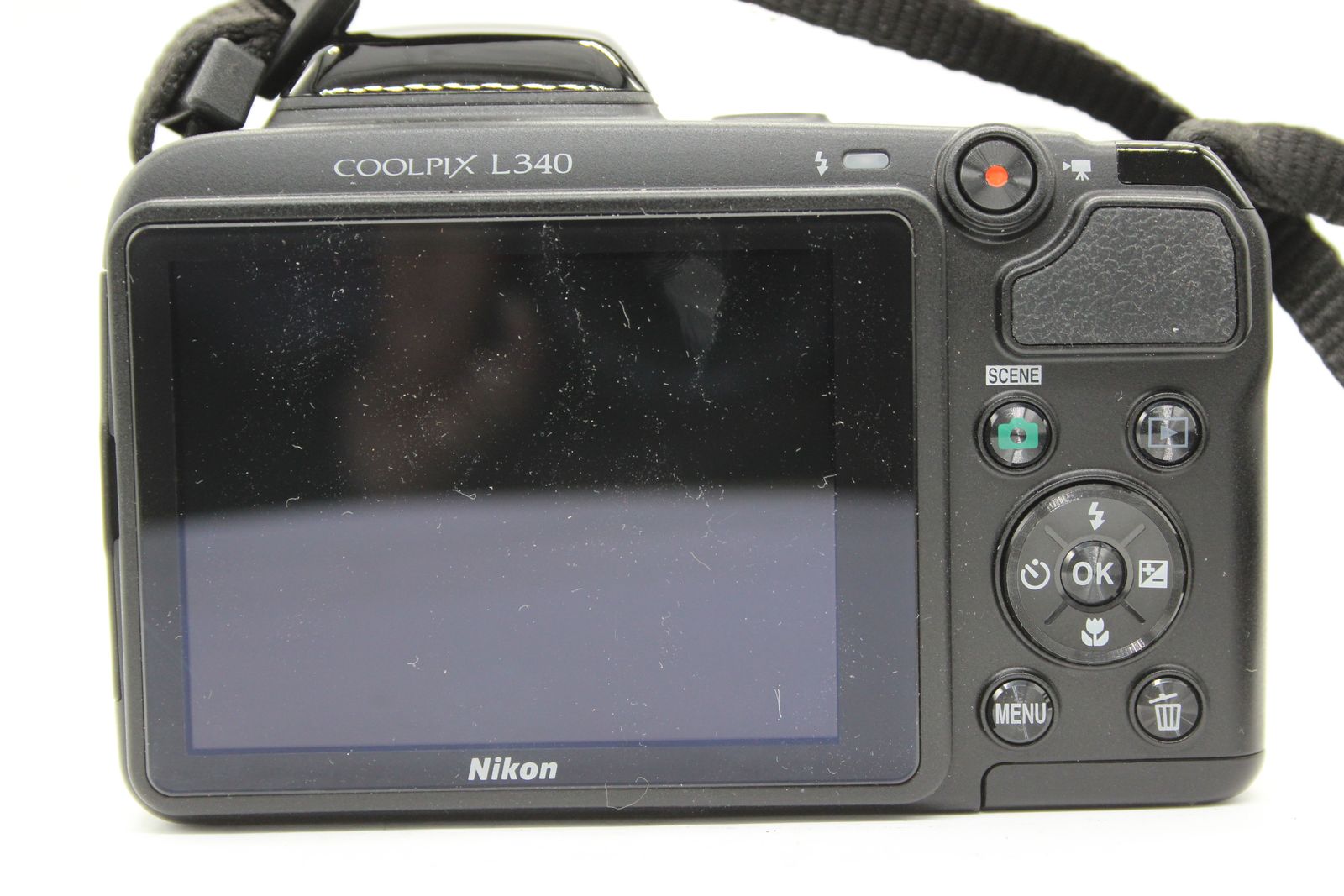 【返品保証】 【便利な単三電池で使用可】ニコン Nikon Coolpix L340 28x 元箱付き コンパクトデジタルカメラ s5733