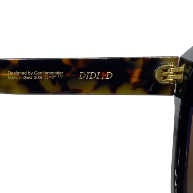 ジェントルモンスター Didi D M01 56 20 150 サングラス アイウェア スクエアフレーム ミラー ブラック べっ甲 ブルー GENTLE MONSTER ユニセックス 洗練された印象 感あるデザイン KANDAIZUMI_COM