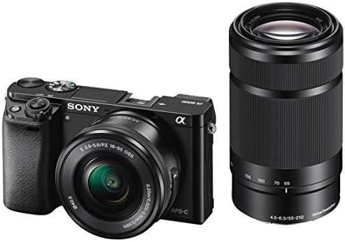 ソニー ミラーレス一眼 α6000 ダブルズームレンズキット E PZ 16