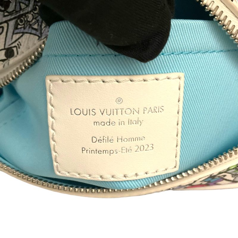 ルイ・ヴィトン LOUIS VUITTON ミニソフトトランク M82008 ホワイト ...