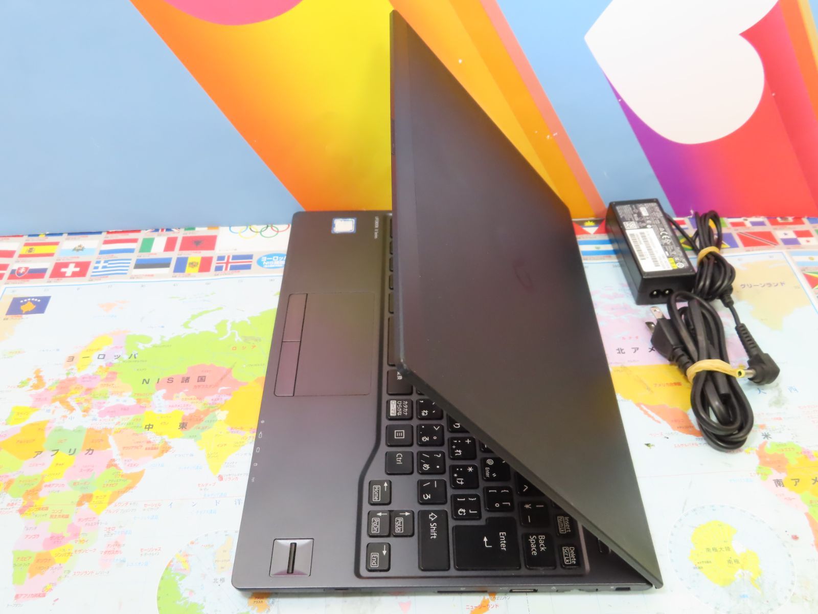 中古美品ノートパソコンFUJISTU FMVA42UB/Celeron3205U PC/タブレット ...