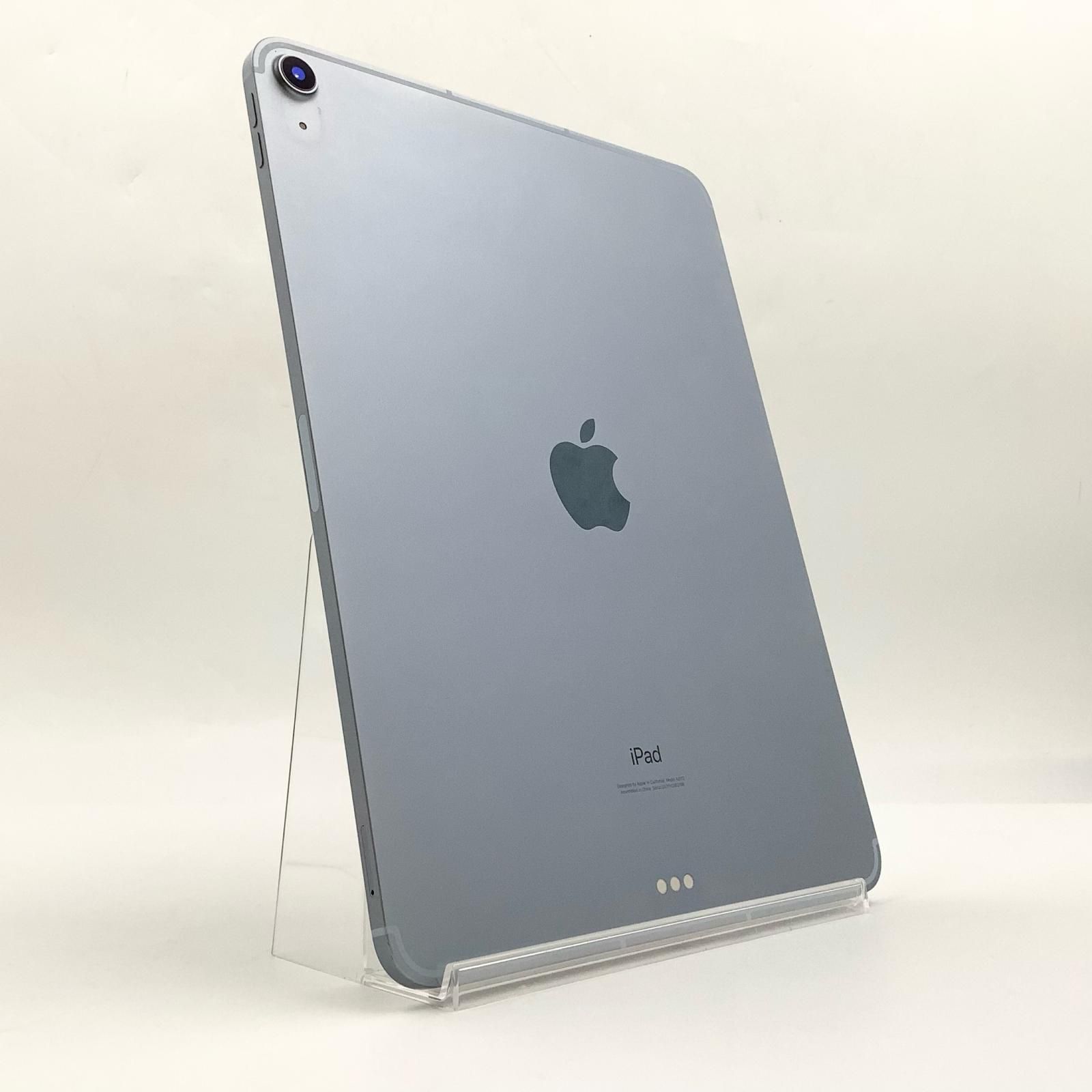 【最速発送】Apple iPad Air 第4世代 256GB スカイブルー Cellular Softbank利用制限 /78%【動作品・液晶に若干の難有・利用制限保証有】