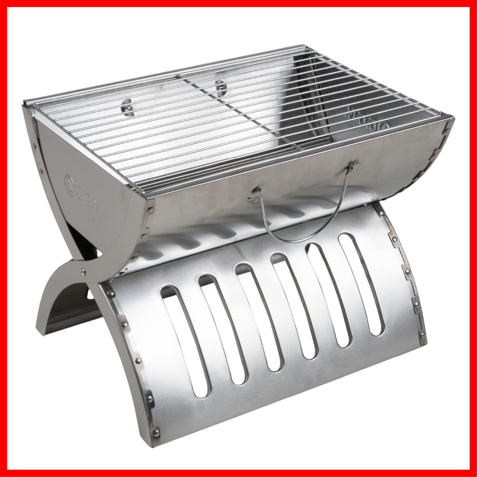 特価商品】バーベキュー コンロ コンパクト 焚火台 BBQ 折りたたみ