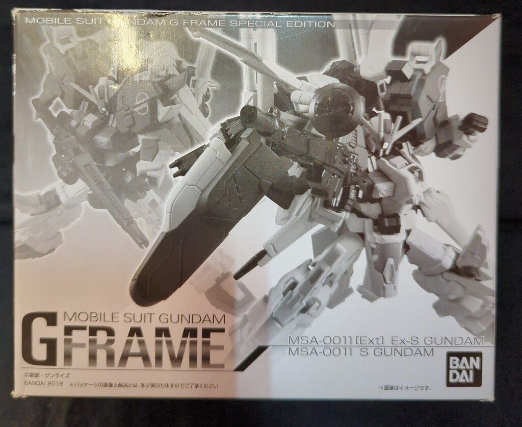 バンダイ Gフレーム/ガンダムセンチネル【Ex-sガンダム u0026 Sガンダム/ EX-S GUNDAM u0026 S GUNDAM】