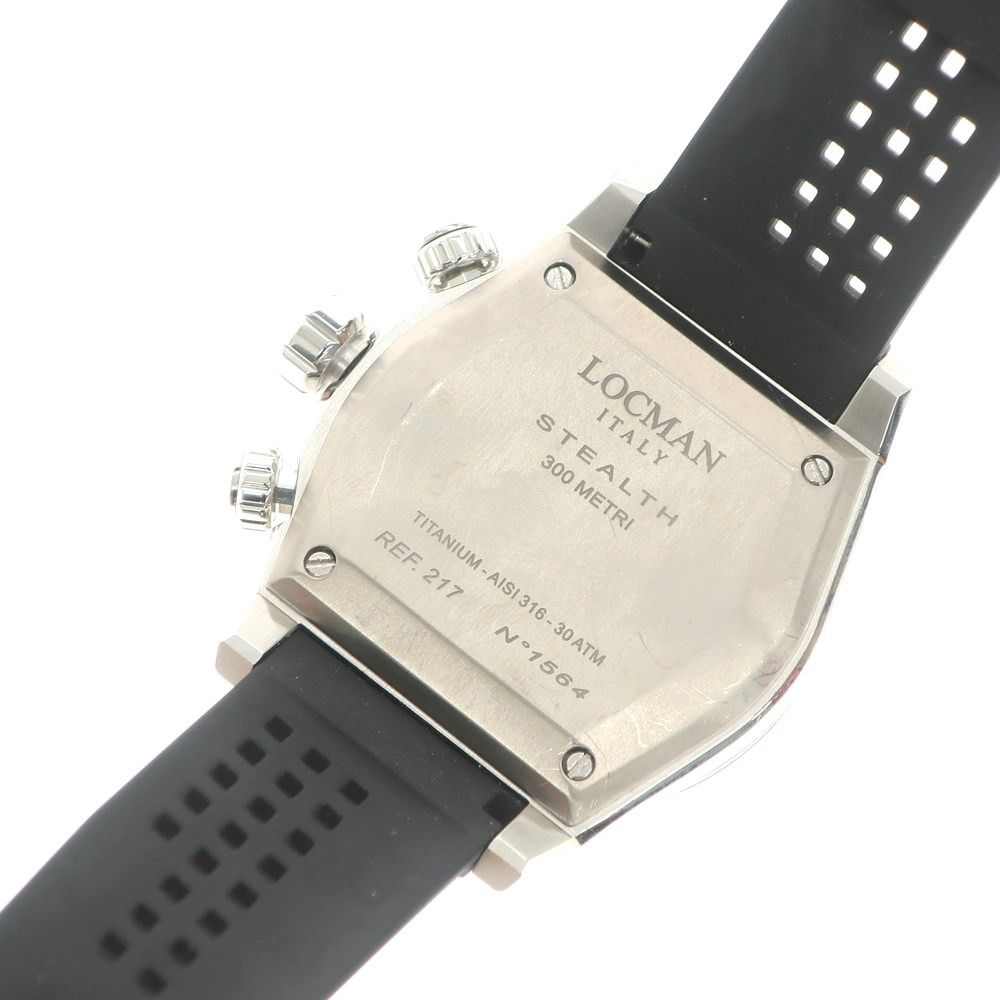 中古】ロックマン LOCMAN ステルス300METORI Ref.217 クロノグラフ