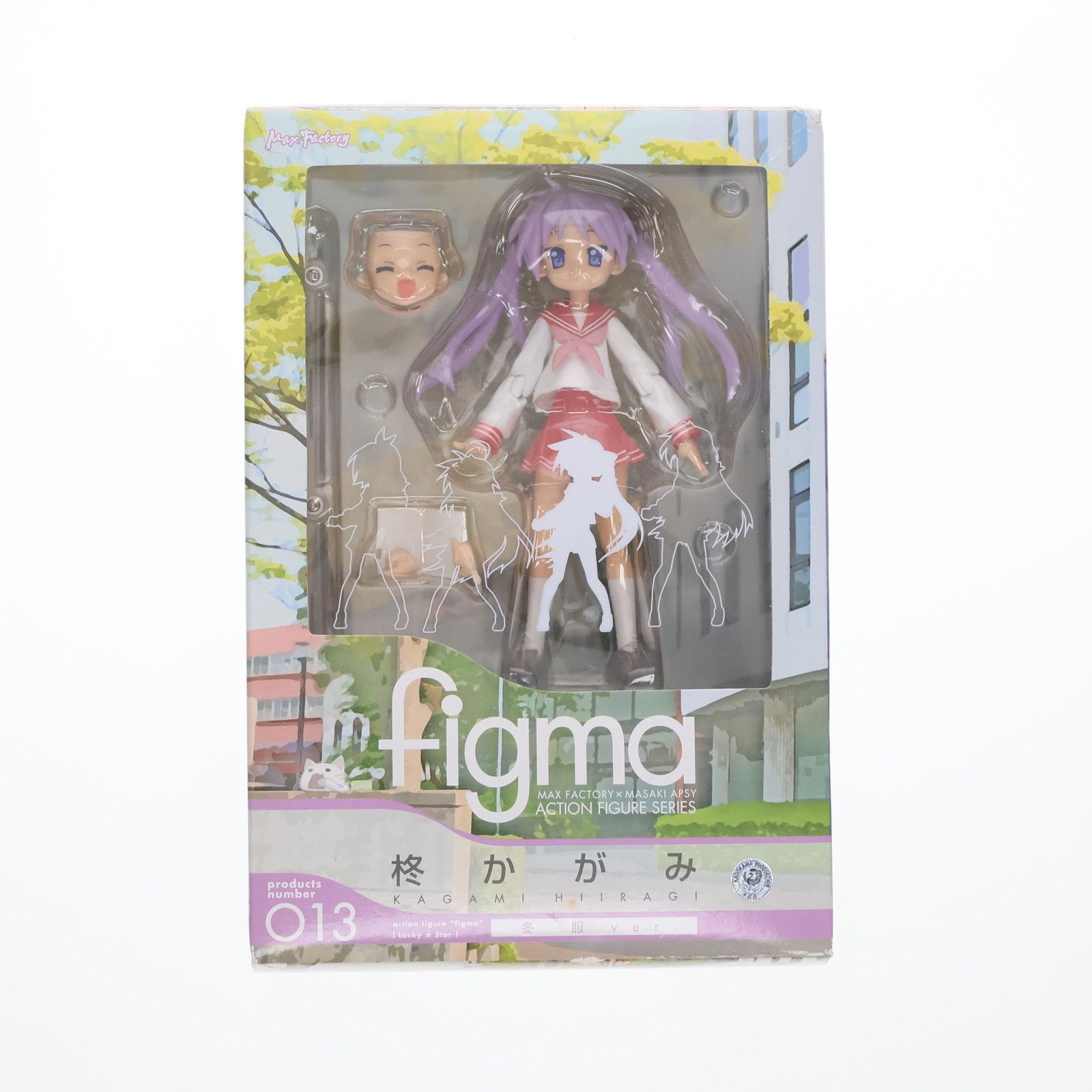 Max Factory - figma(フィグマ) 013 柊かがみ(ひいらぎかがみ) 冬服ver. TVアニメ らき☆すた 完成品 可動フィギュア マックスファクトリー figma(フィグマ) 013 柊かがみ(ひいらぎかがみ) 冬服ver. TV