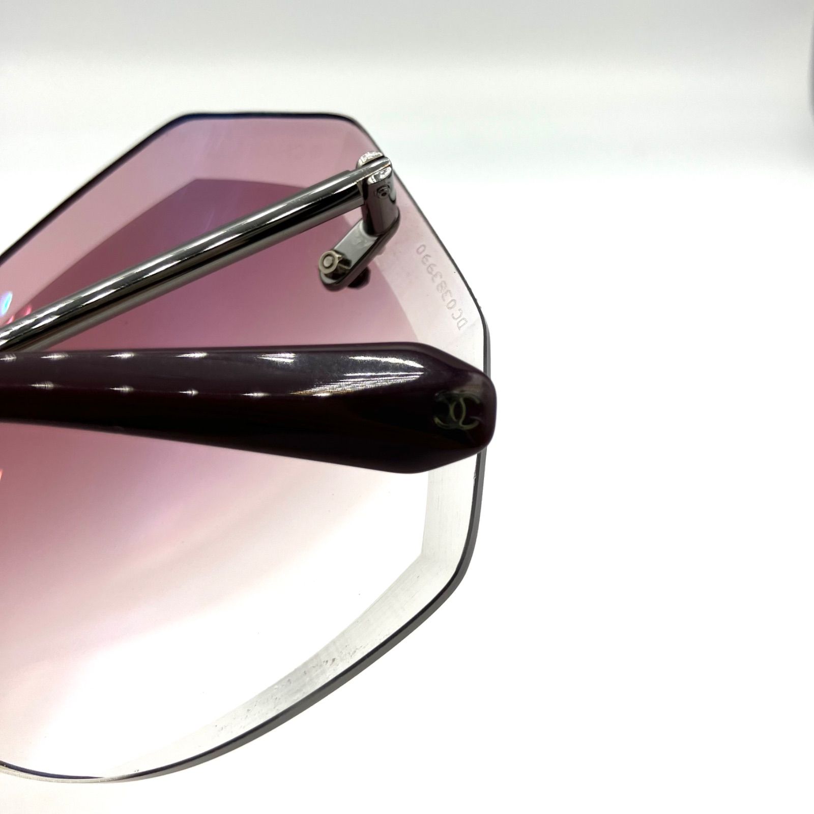 鑑定済み】正規品 CHANEL シャネル サングラス 108/3P 62□15 135 2N  