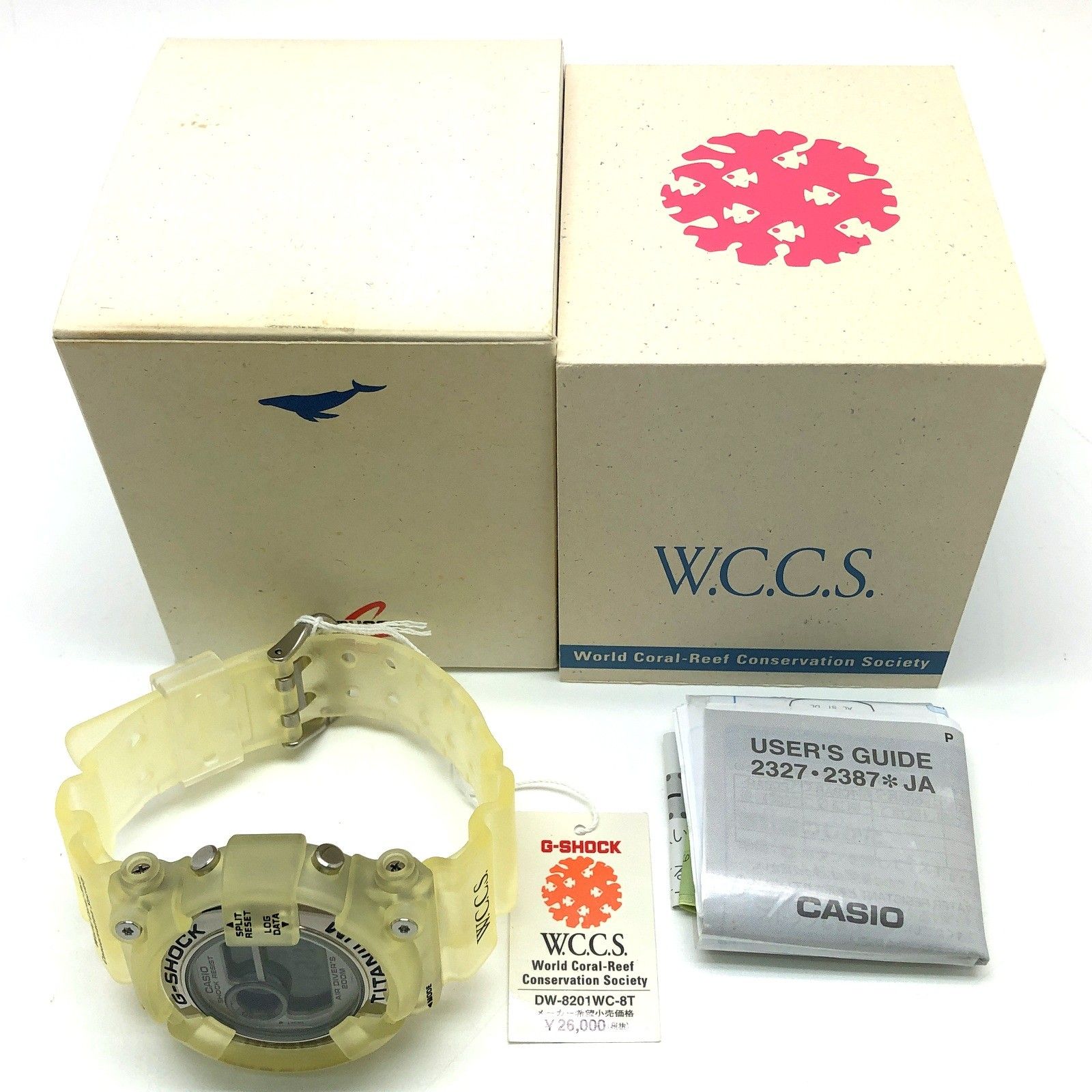 G-SHOCK ジーショック DW-8201WC-8T FROGMAN WCCS フロッグマン チタン  