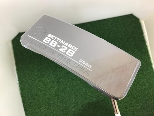 ベティナルディ BETTINARDI BB28 2025 シングルベンド 33インチ パター PT スチール フレックスその他 メンズ 男性用 右利き 右用 Aランク ゴルフクラブ