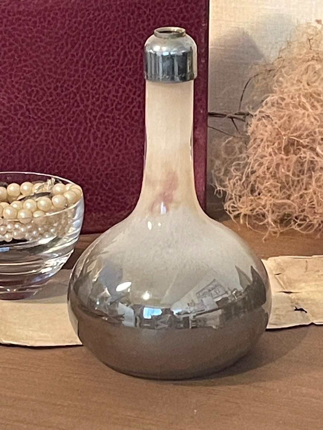 【未使用ヴィンテージ品】PARIS デザイン 香水瓶 アンティーク FRANCE 🇫🇷フランスの美すぎるアンティーク香水瓶ラベルに、蚤の市で