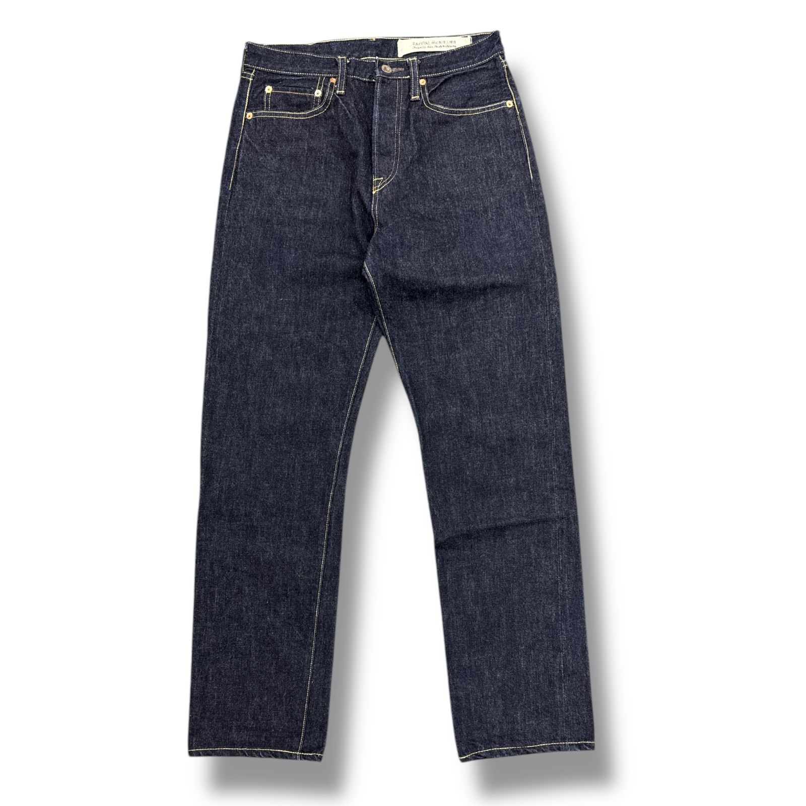 参考上代25080円 KAPITAL 14ozデニム5PモンキーCISCO デニムパンツ 