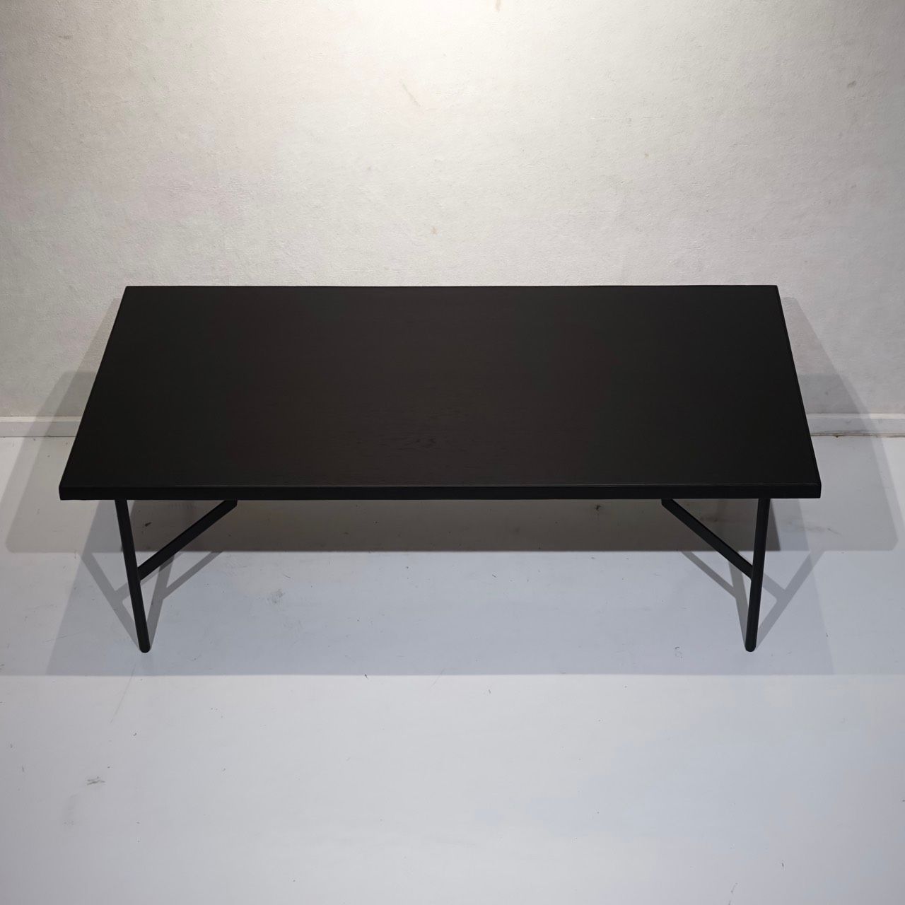 Francfranc フランフラン ラーモ コーヒーテーブル ローテーブル 木製 スチール脚 モダン ホテルライク ラグジュアリー MARWIL-DEMENAGEMENTS_CH