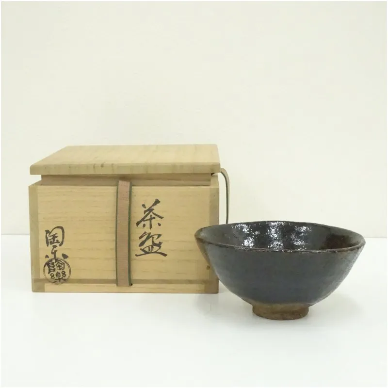 茶碗　森里陶楽 京焼・清水焼 森里陶楽 紫彩華紋抹茶碗 – SEIKADO