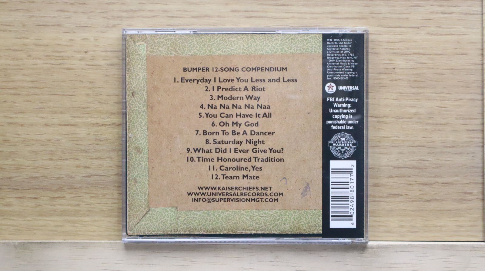 【KaiserChiefsカイザーチーフス】Employmentエンプロイメント 中古CD☆カイザー・チーフス/Kaiser Chiefs□ Employment