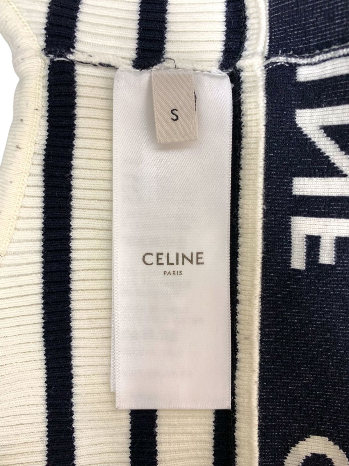 CELINE (セリーヌ) ロゴ トップブラ タンクトップ キャミソール