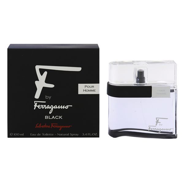 [Ferragamo] エフ バイ フェラガモ プールオム ブラック EDT SP 100ml