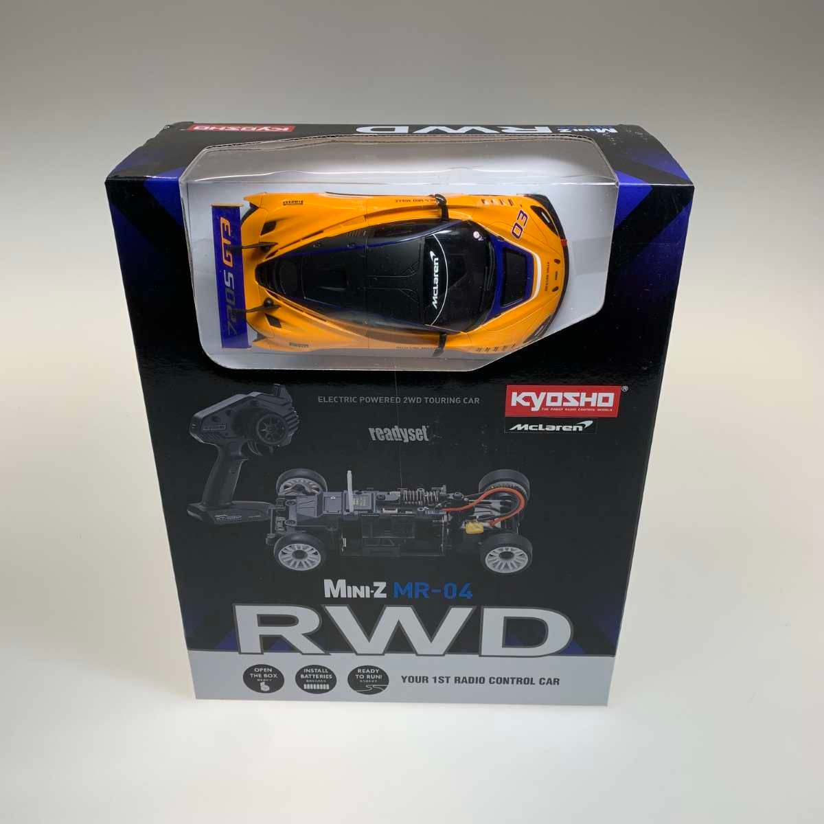 ●●京商 ホビー ラジコン ミニッツRWD MR-04 McLaren 720S GT3 03 オレンジ