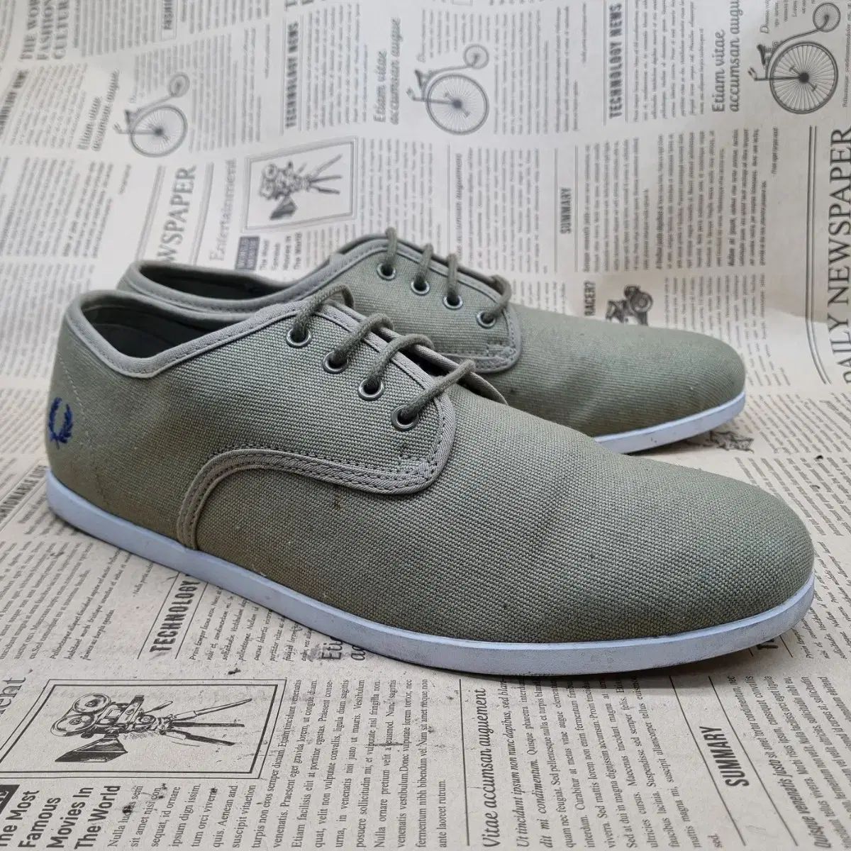 【雷市場（ポンジャン）商品韓国直送】 FRED PERRY(フレッドペリー) メンズスニーカー 285