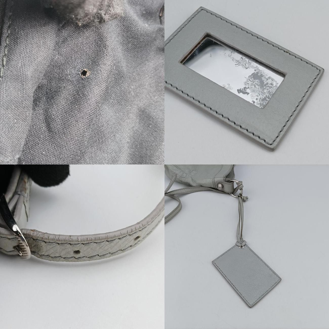 バレンシアガBalenciagaジャイアントヒップグレーラムスキン237203.1450 I.002123