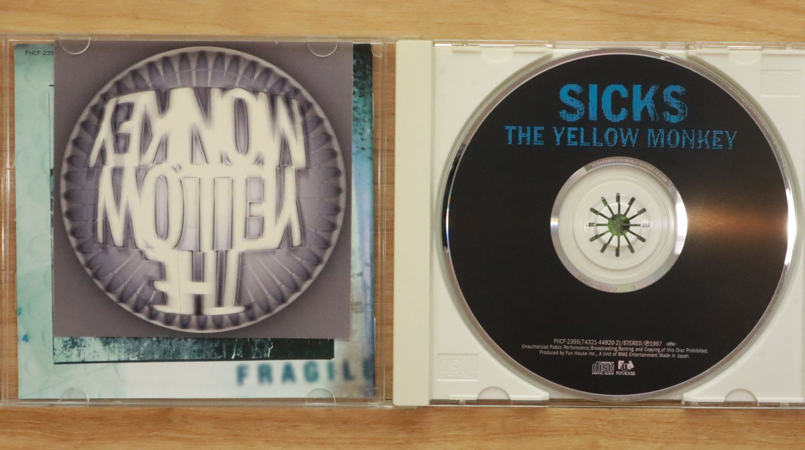 国内盤CD☆ザ・イエローモンキー/THE YELLOW MONKEY□ SICKS