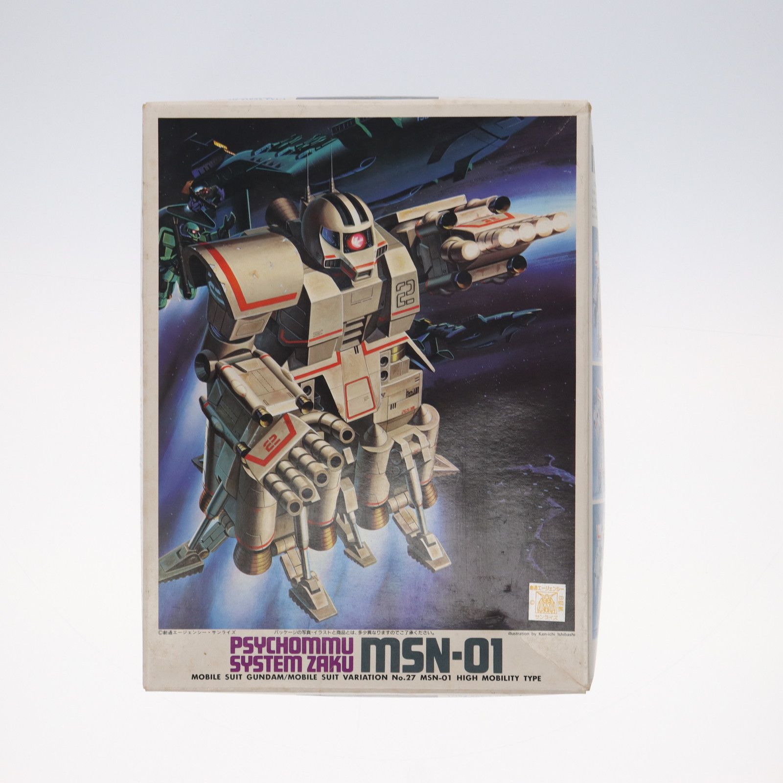 BANDAI - 1/144 MSN-01 高速機動型ザク 機動戦士ガンダム MSV プラモデル バンダイ 機動戦士ガンダム MSV 1/144 高速機動型ザク プラモデル（再販