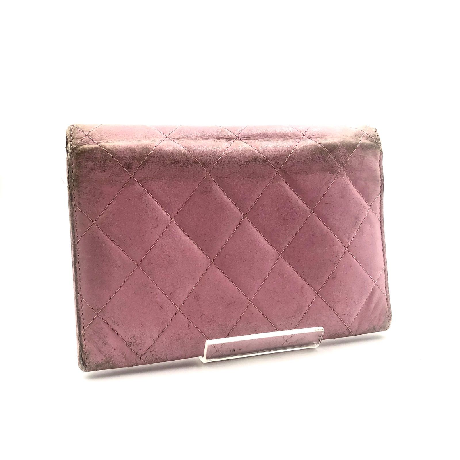超格安価格 CHANEL シャネル カンボンライン 二つ折り財布 ココマーク 小物
