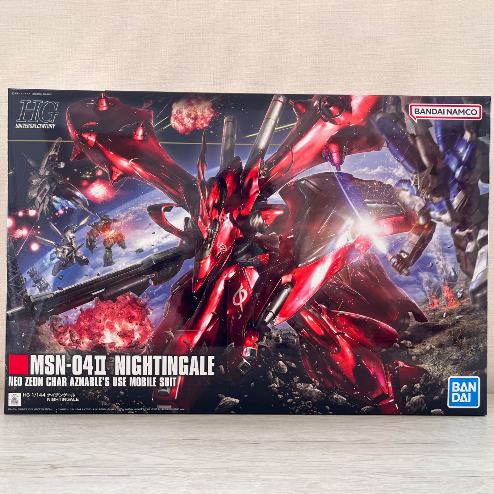 未組立 ガンプラ HG ナイチンゲール 機動戦士ガンダム 逆襲のシャア