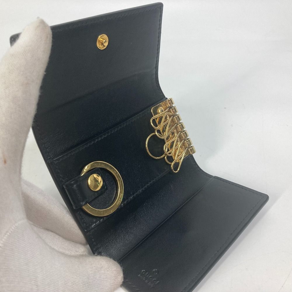 GUCCI グッチ キーケース 6連 鍵 547588 レザー - メルカリ