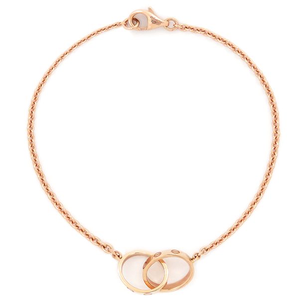 カルティエ CARTIER ブレスレット 18K ピンクゴールド SM