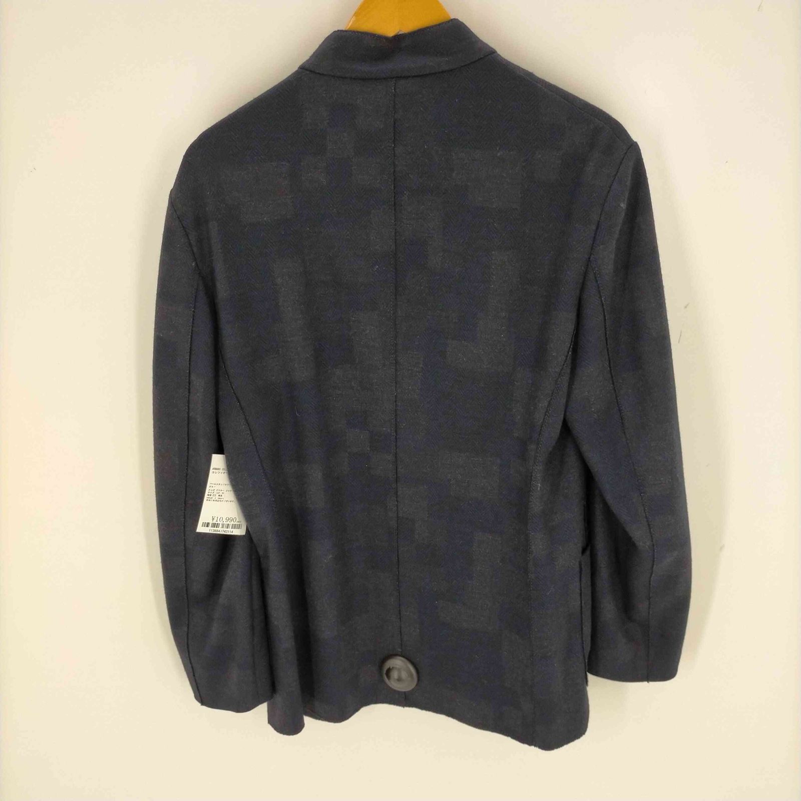 ARMANI COLLEZIONI アルマーニ ウール スタンドカラージャケット アルマーニコレツィオーニ ARMANI COLLEZIONI ウールスタンド