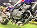 NC42用飛燕マフラー REDSTAGE CB400SF NC42 【飛燕】 メッキ 4-2-1 オリジナルマフラー