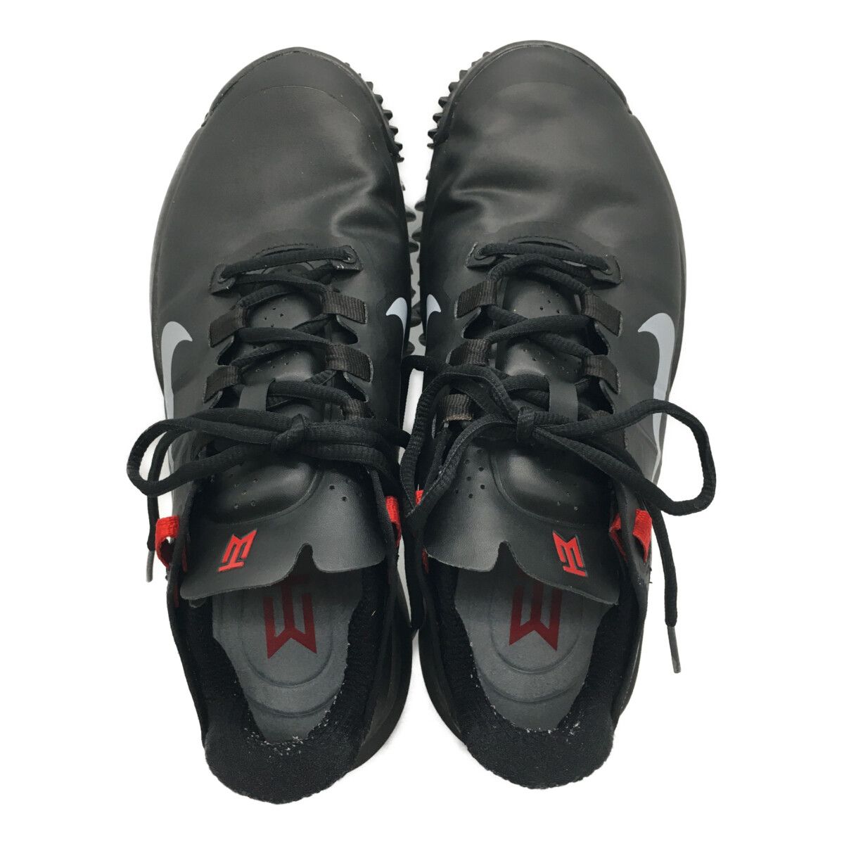 中古 ナイキ NIKE ゴルフシューズ 26cm 黒 ブラック タイガー