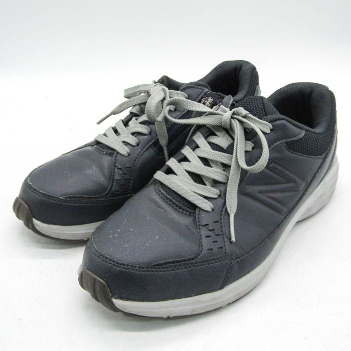 ニューバランス スニーカー ローカット 363 MW363NV4 シューズ 靴 メンズ 26.5サイズ ネイビー NEW BALANCE 【中古】