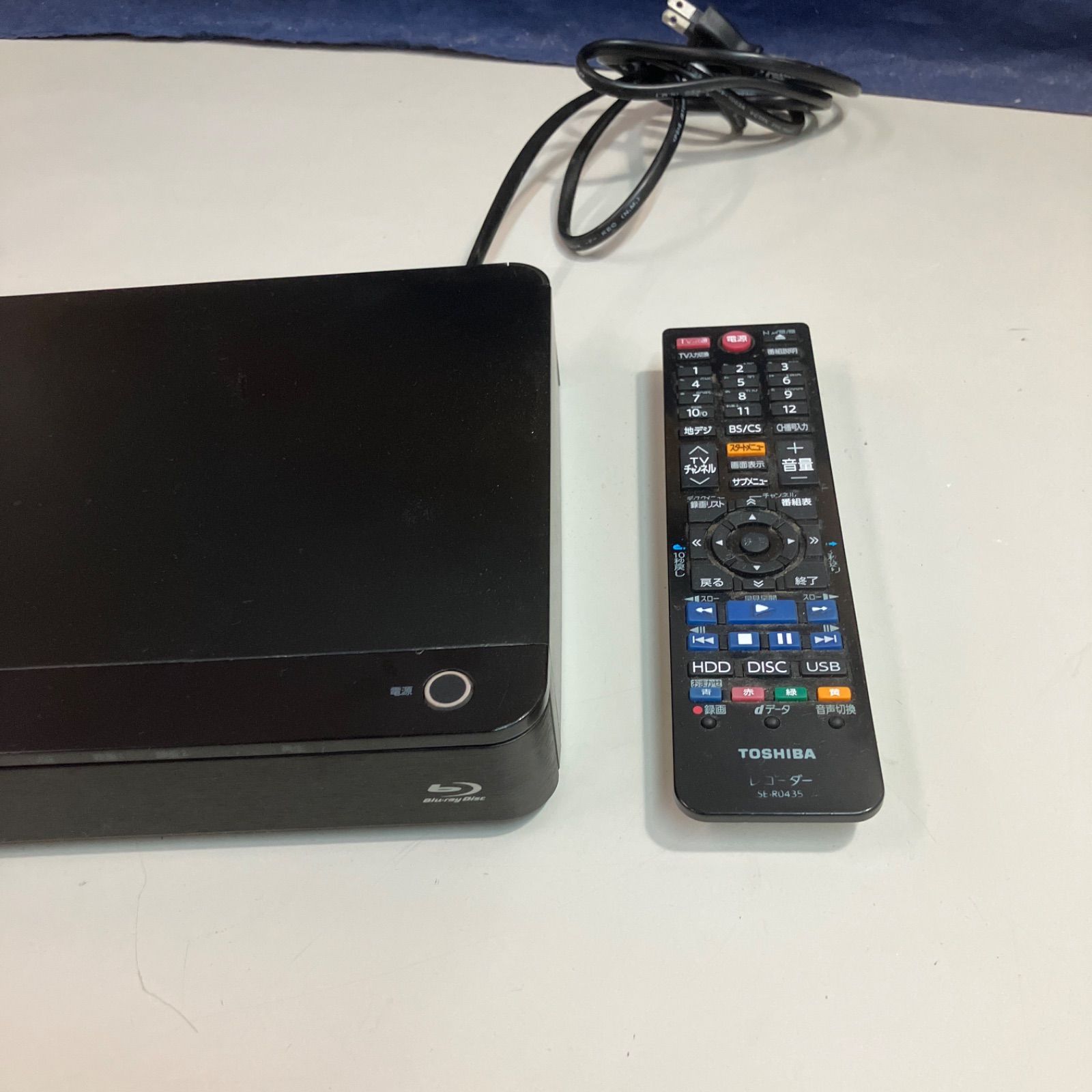 TOSHIBA REGZA東芝 500GB 2チューナー ブルーレイレコーダー