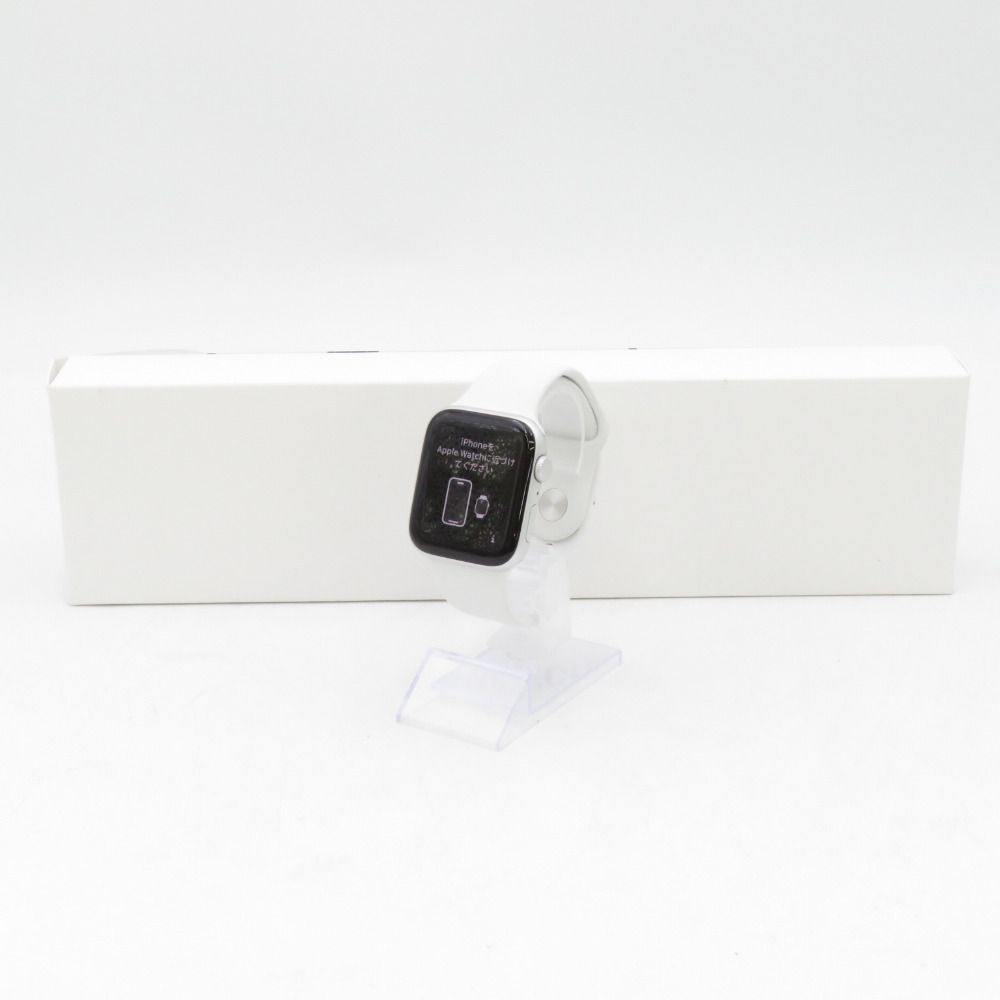 Apple Watch Series 2 GPSモデル 44mm アルミニウムケース シルバー ホワイトスポーツバンド MNK23J/A
