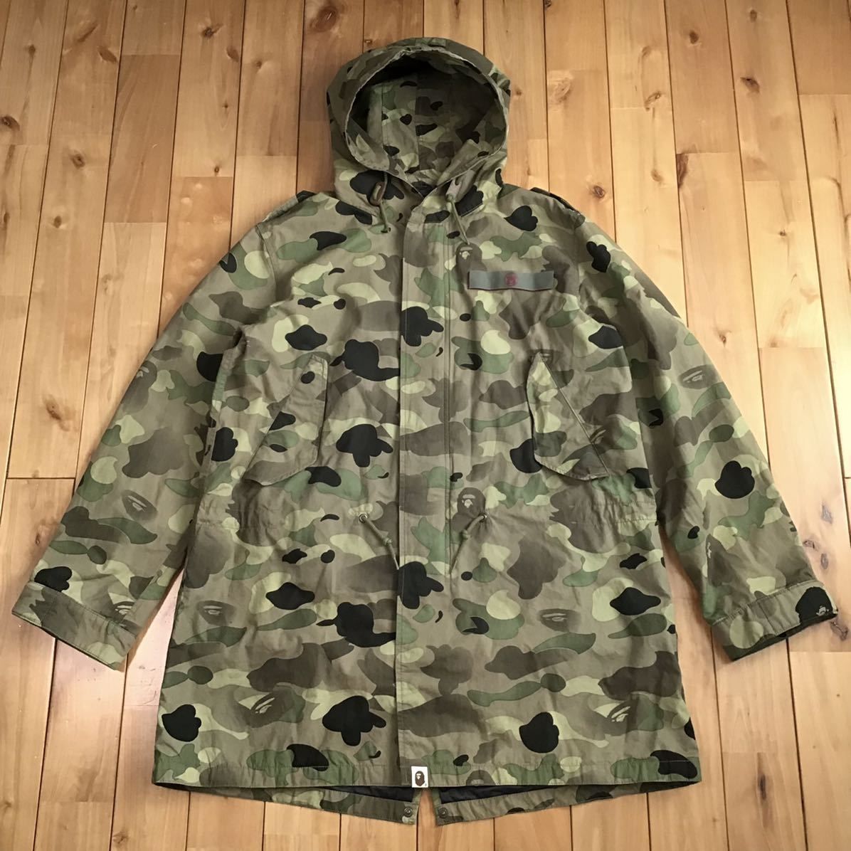 激レア！A BATHING APE “DIGITAL CAMO” モッズコート-