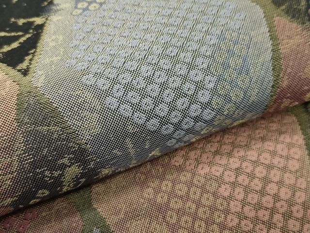 平和屋本店□極上 1897年創業 名門岡野 本場筑前博多織 千年工房 太鼓  