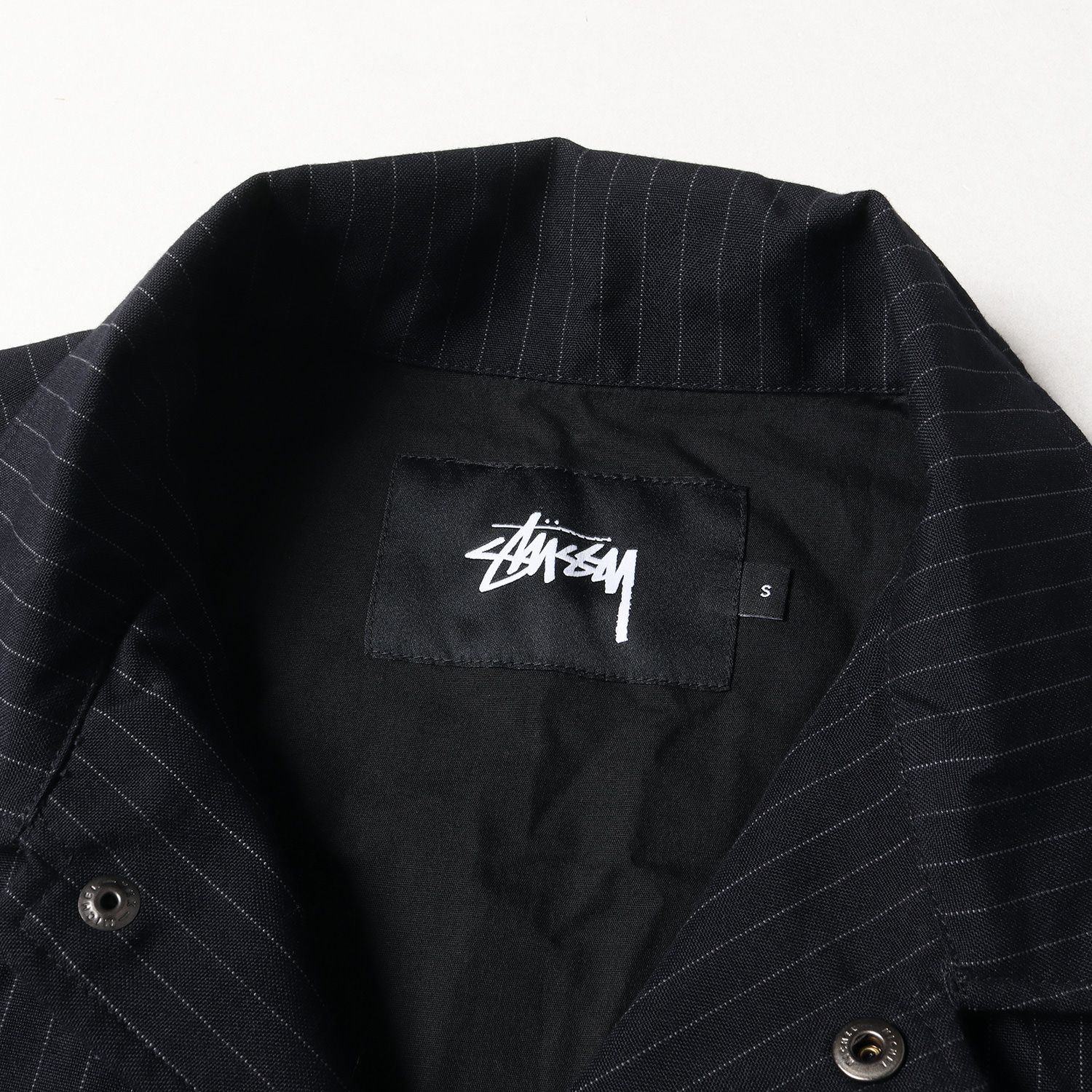 美品 STUSSY ステューシー ジャケット サイズ:S ピンストライプ