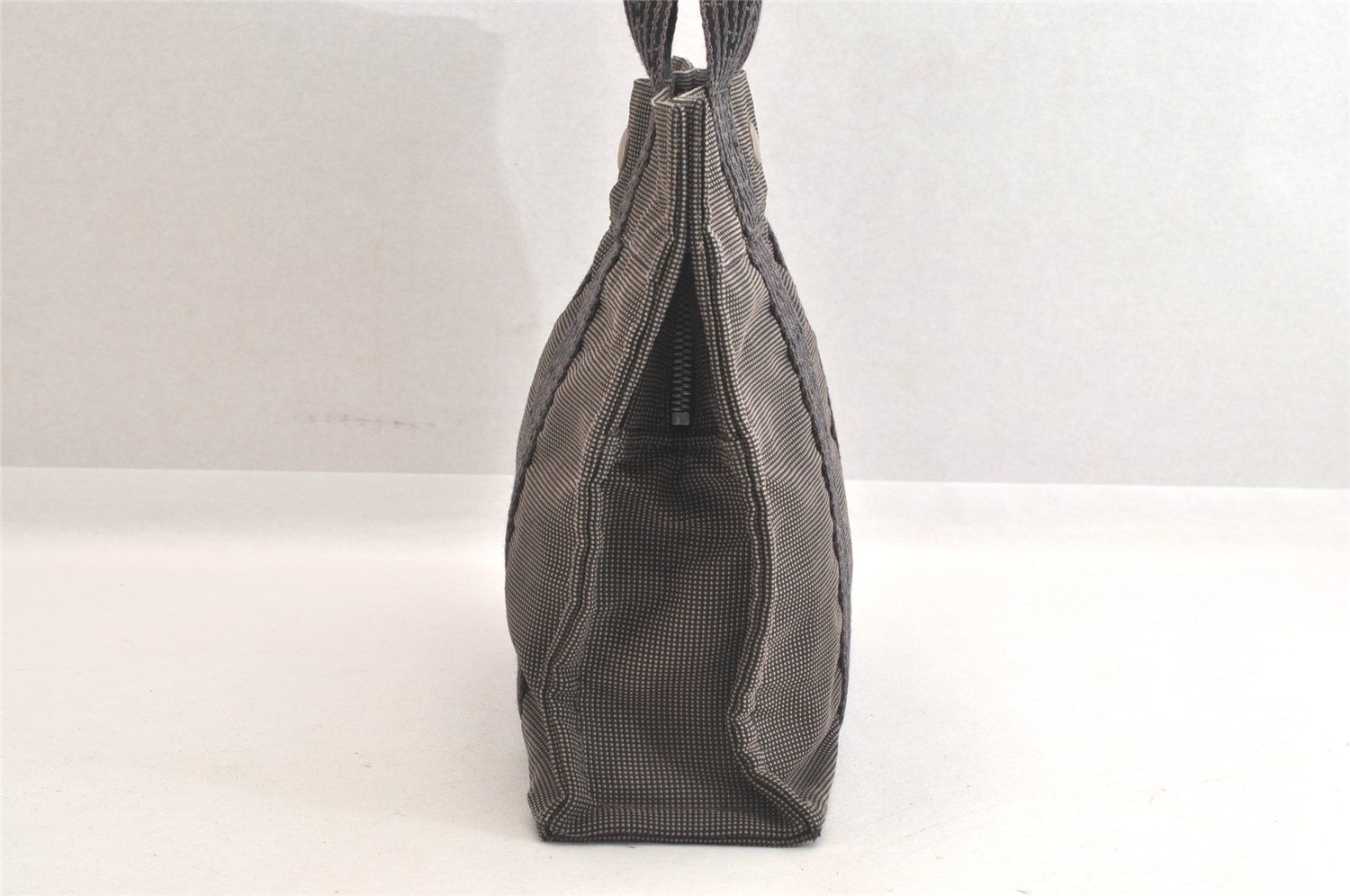 HERMES エルメス ヴィンテージ エールライン PM ハンドトートバッグ ナイロン グレー 2880N DECORATOM_COM_BR