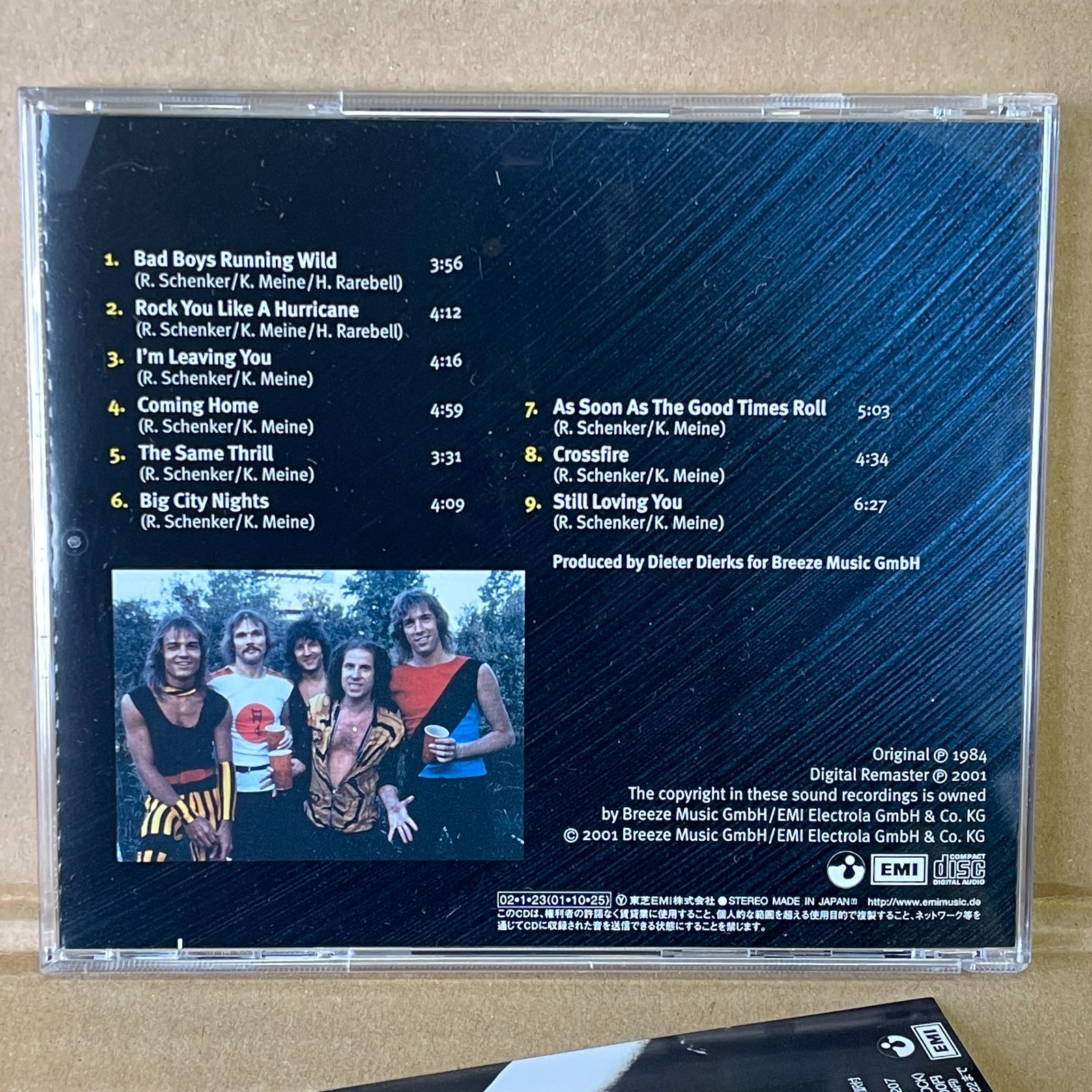 スコーピオンズSCORPIONS / CD 10枚 リマスター